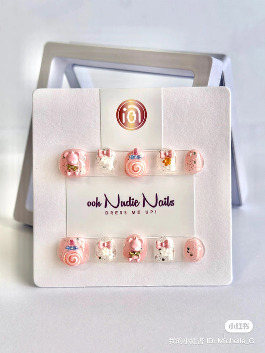 Candy Bear Press-on Nails